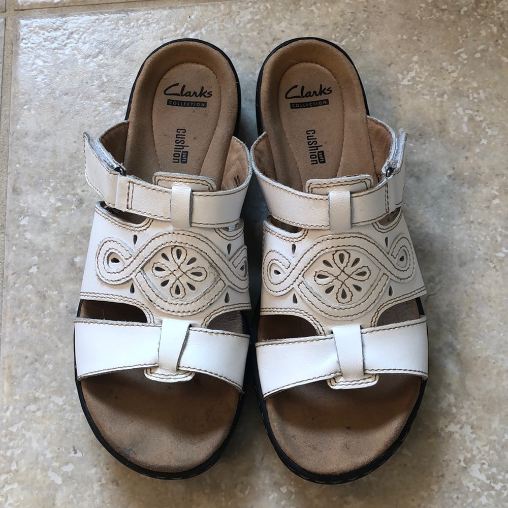 Clarks Collection Soft Cushion Sandals